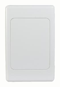 COUGAR BLANK PLATE + SURROUND WHITE COUGAR BLANK PLATE + SURROUND WHITE