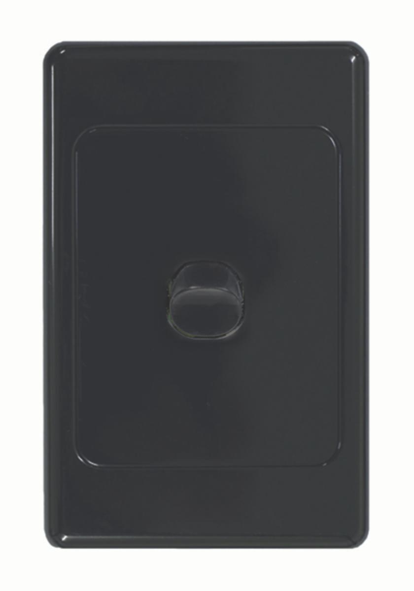 COUGAR SWITCH VERTICAL 1G 16A BLACK