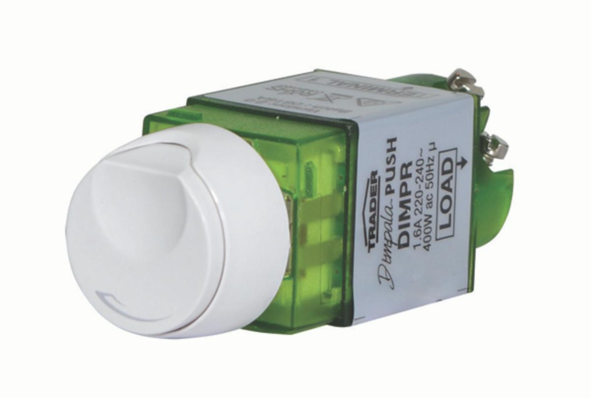 DIMPALA PUSH ROTARY DIMMER 400W + GLOW