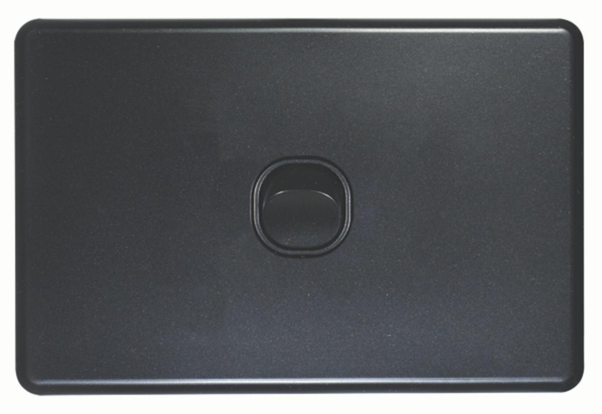 FLAT CAT SWITCH HORIZ 1G 16A MB