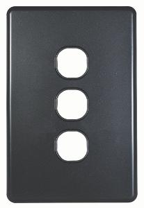 FLAT CAT SW PLATE LESS MECH VERT 3G M/BK FLAT CAT SW PLATE LESS MECH VERT 3G M/BK