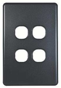 FLAT CAT SW PLATE LESS MECH VERT 4G M/BK FLAT CAT SW PLATE LESS MECH VERT 4G M/BK