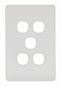 FLAT CAT SW PLATE LESS MECH VERT 5G M/WH FLAT CAT SW PLATE LESS MECH VERT 5G M/WH