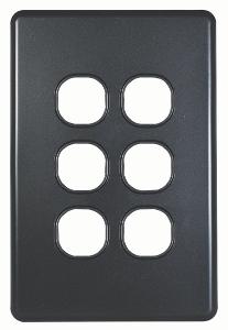 FLAT CAT SW PLATE LESS MECH VERT 6G M/BK FLAT CAT SW PLATE LESS MECH VERT 6G M/BK