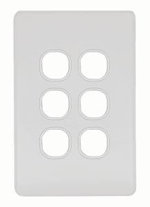 FLAT CAT SW PLATE LESS MECH VERT 6G M/WH FLAT CAT SW PLATE LESS MECH VERT 6G M/WH