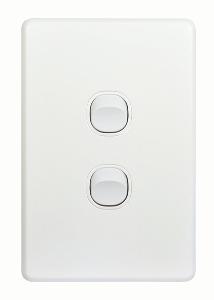 FLAT CAT SWITCH VERT 2G 16A WHITE FLAT CAT SWITCH VERT 2G 16A WHITE