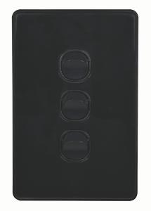 FLAT CAT SWITCH VERT 3G 16A BLACK FLAT CAT SWITCH VERT 3G 16A BLACK