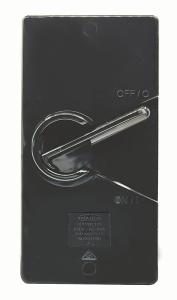 HIPPO W/P ISOLATOR LARGE IP66 20A 1P BLK HIPPO W/P ISOLATOR LARGE IP66 20A 1P BLK