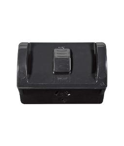 W/P S/GPO IP54 10A 250V BK LRG BK/BOX W/P S/GPO IP54 10A 250V BK LRG BK/BOX