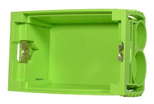 HYENA PLAST WALL BOX REC 1G SLIDING NUTS HYENA PLAST WALL BOX REC 1G SLIDING NUTS