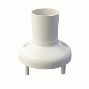 HYENA BATTEN HOLDER SCREW PLUG BASE WHT HYENA BATTEN HOLDER SCREW PLUG BASE WHT