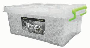 HYENA CBL CLIP FLAT 12MM WHT 5000 BUCKET HYENA CBL CLIP FLAT 12MM WHT 5000 BUCKET