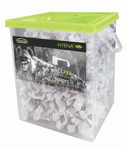 CABLE CLIPS FLAT 15MM WHITE BUKET OF 500 CABLE CLIPS FLAT 15MM WHITE BUKET OF 500