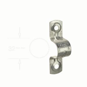 FULL SADDLE ZINC PLATED 32MM FULL SADDLE ZINC PLATED 32MM