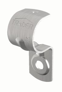 HALF SADDLE 20MM STAINLESS STEEL 6.5 HOL HALF SADDLE 20MM STAINLESS STEEL 6.5 HOL