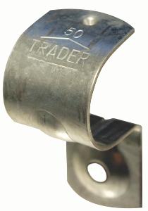 HALF SADDLE ZINC PLATED 50MM HALF SADDLE ZINC PLATED 50MM
