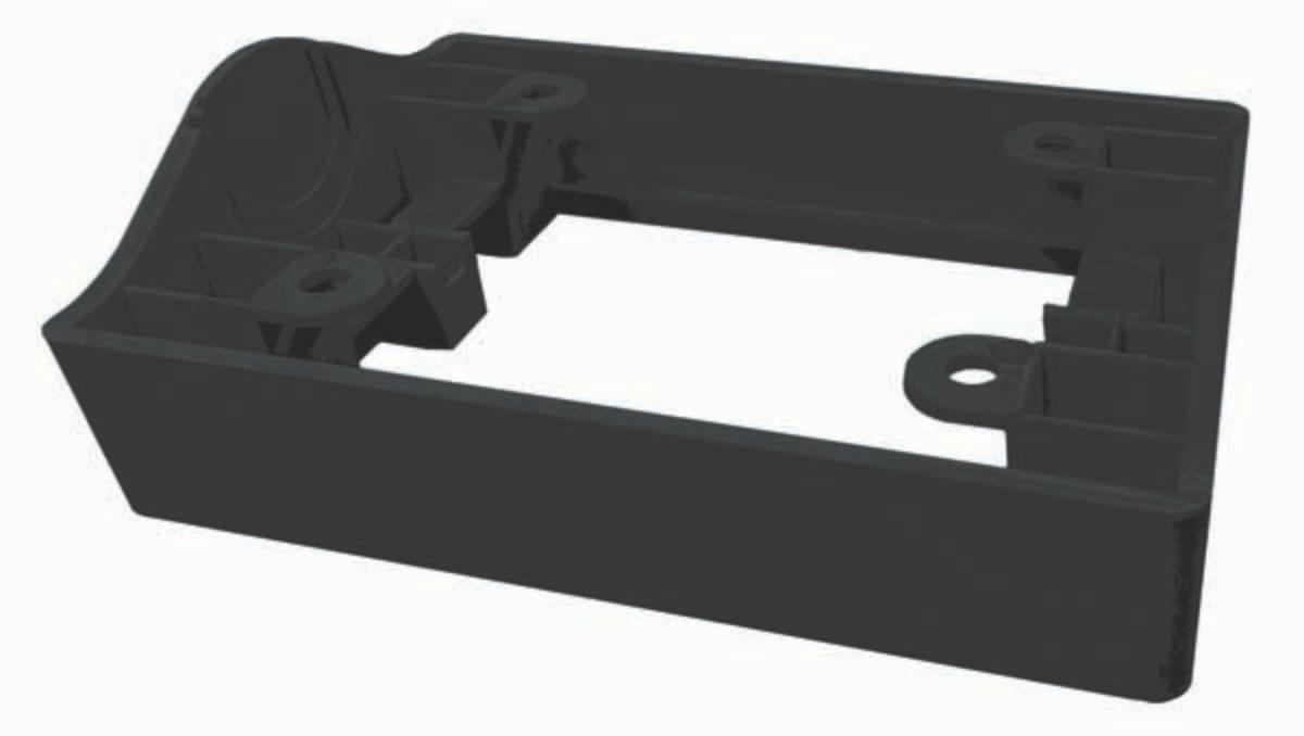 HYENA MOUNT FLANGE HOR CORRO 14MM BLACK