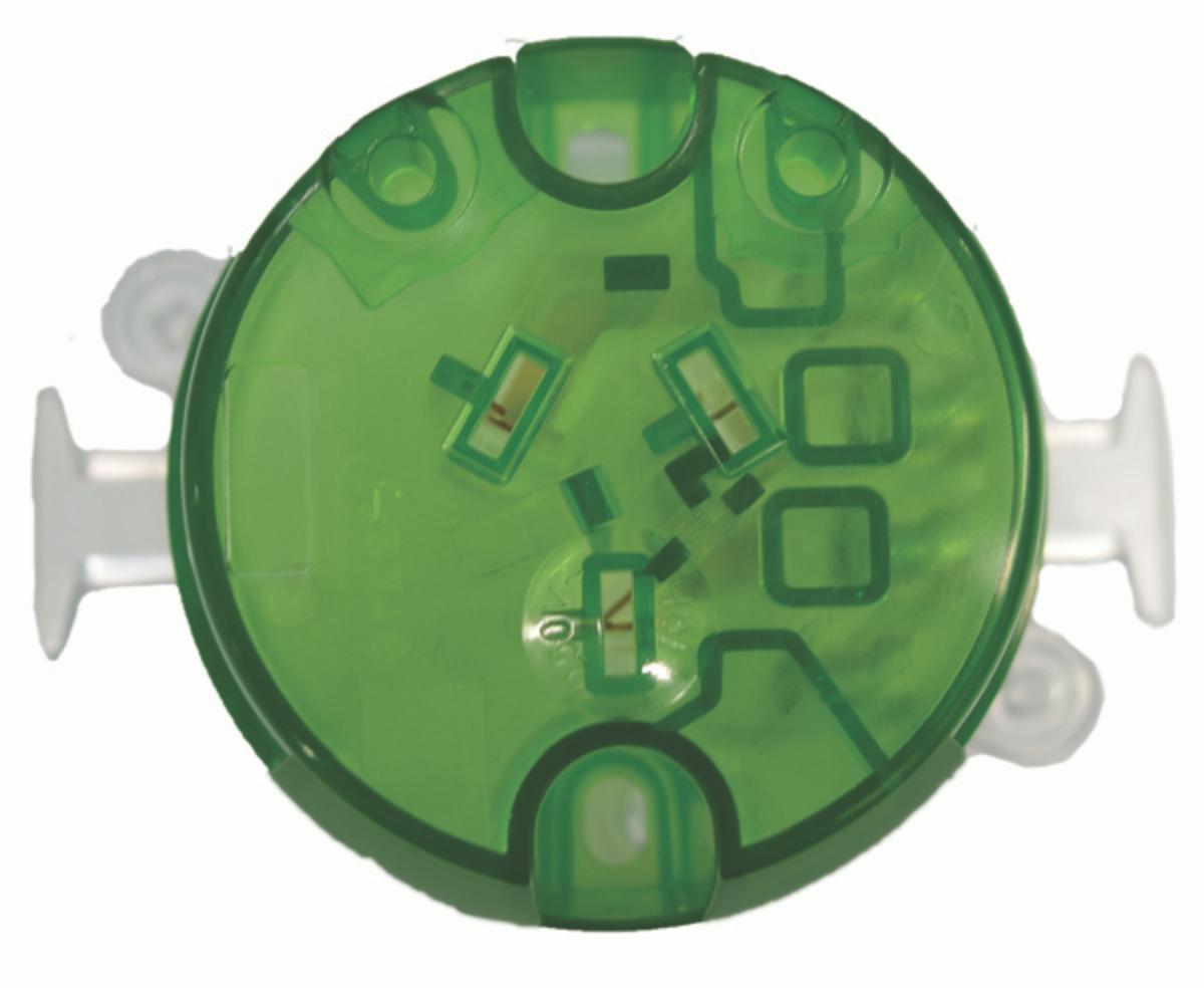 HYENA SURF SOCKET 10A 3PIN 66MM GREEN