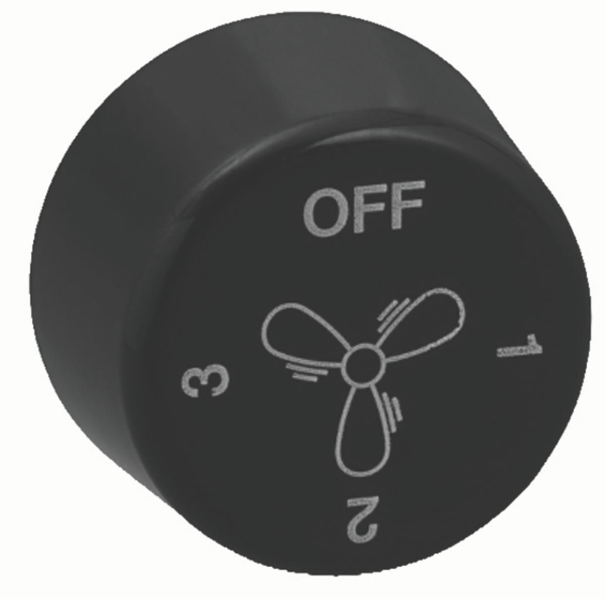 MEERKAT FAN CONTROL KNOB BLACK