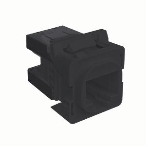 MEERKAT CAT6A RJ45 JACK CLIP IN BLACK MEERKAT CAT6A RJ45 JACK CLIP IN BLACK