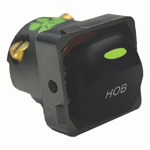 MEERKAT CATS EYE MECH 32A ENGR HOB M/BLK MEERKAT CATS EYE MECH 32A ENGR HOB M/BLK