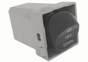 MEERKAT MECH 3POS 16A UP OFF DOWN BLACK MEERKAT MECH 3POS 16A UP OFF DOWN BLACK