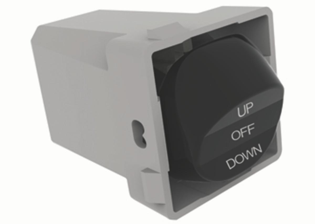 MEERKAT MECH 3POS 16A UP OFF DOWN M/BLK