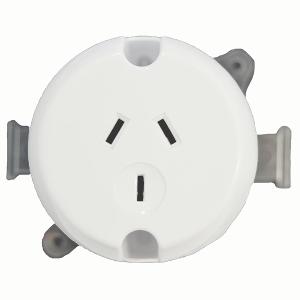 PLUG BASE 10A 250V 3 PIN 10 PACK WHITE PLUG BASE 10A 250V 3 PIN 10 PACK WHITE