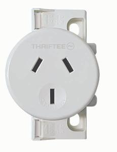 PLUG BASE QUICK CONNECT 10A 3 PIN WHITE PLUG BASE QUICK CONNECT 10A 3 PIN WHITE