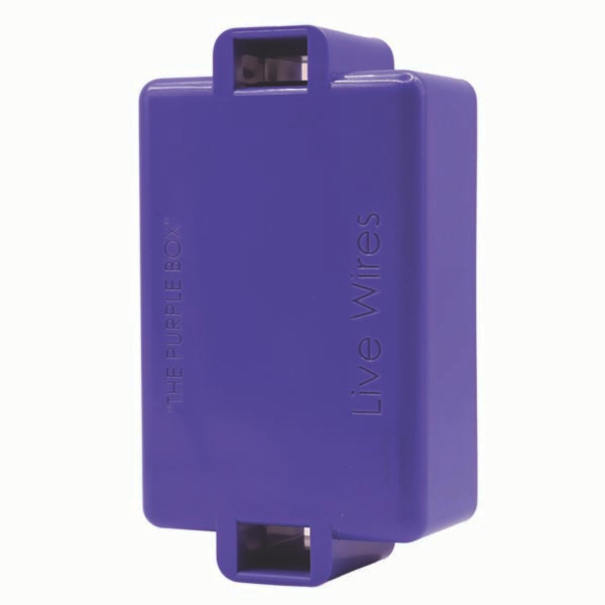 TEMP LIVE WIRE PROTECTIVE COVER PURPLE