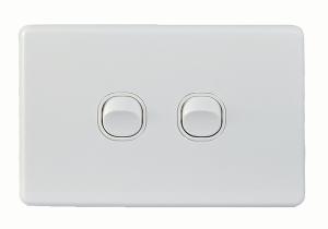 PUMA SWITCH HORIZ 2G 16A WHITE PUMA SWITCH HORIZ 2G 16A WHITE