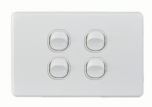 PUMA W/P SWITCH IP66 HORIZ 4G 10AX WHITE PUMA W/P SWITCH IP66 HORIZ 4G 10AX WHITE