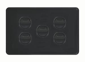 PUMA SWITCH HORIZ 5G 16A BLACK PUMA SWITCH HORIZ 5G 16A BLACK