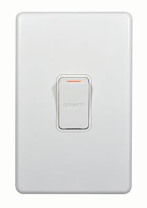 PUMA OVEN SWITCH 45A D/P VERTICAL WHITE PUMA OVEN SWITCH 45A D/P VERTICAL WHITE