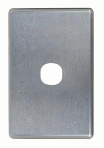 PUMA SWITCH COVER VERT 1G BRUSHED ALUM PUMA SWITCH COVER VERT 1G BRUSHED ALUM