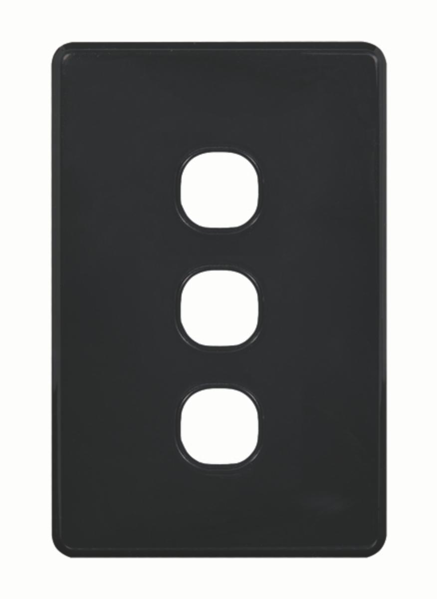 PUMA SWITCH PLATE LESS MECH VERT 3G BLK