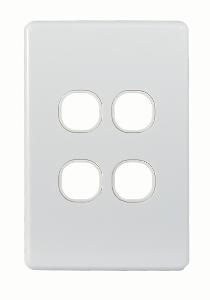 PUMA SWITCH PLATE 4 GANG COVER ONLY PUMA SWITCH PLATE 4 GANG COVER ONLY