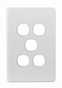 PUMA SWITCH PLATE LESS MECH VERT 5G WHT PUMA SWITCH PLATE LESS MECH VERT 5G WHT