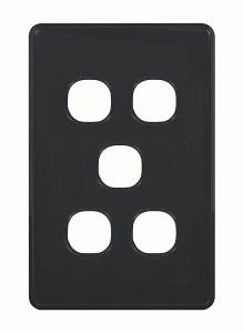 PUMA SWITCH PLATE LESS MECH VERT 5G BLK PUMA SWITCH PLATE LESS MECH VERT 5G BLK
