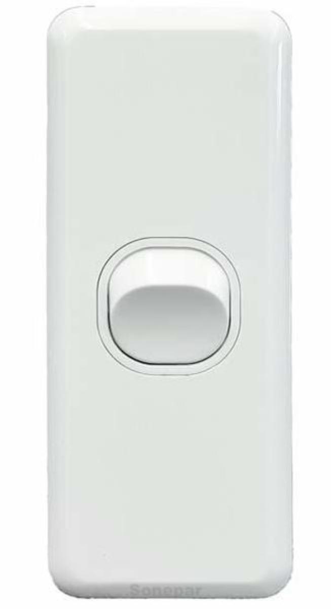 SWITCH VERTICAL ARCHITRAVE 1G 10AX 250V