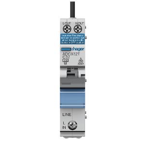 Image for product RCBO 1M 1PN 6KA C32A 30MA A