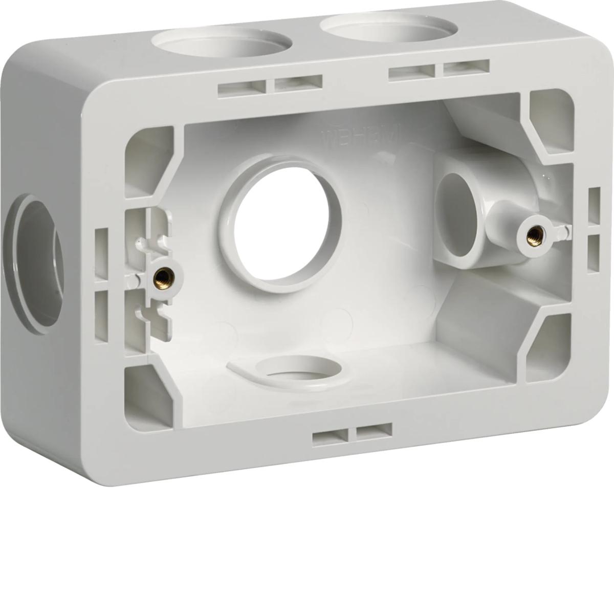 ALLURE INSULATED MOUNTING BLOCK WHITE