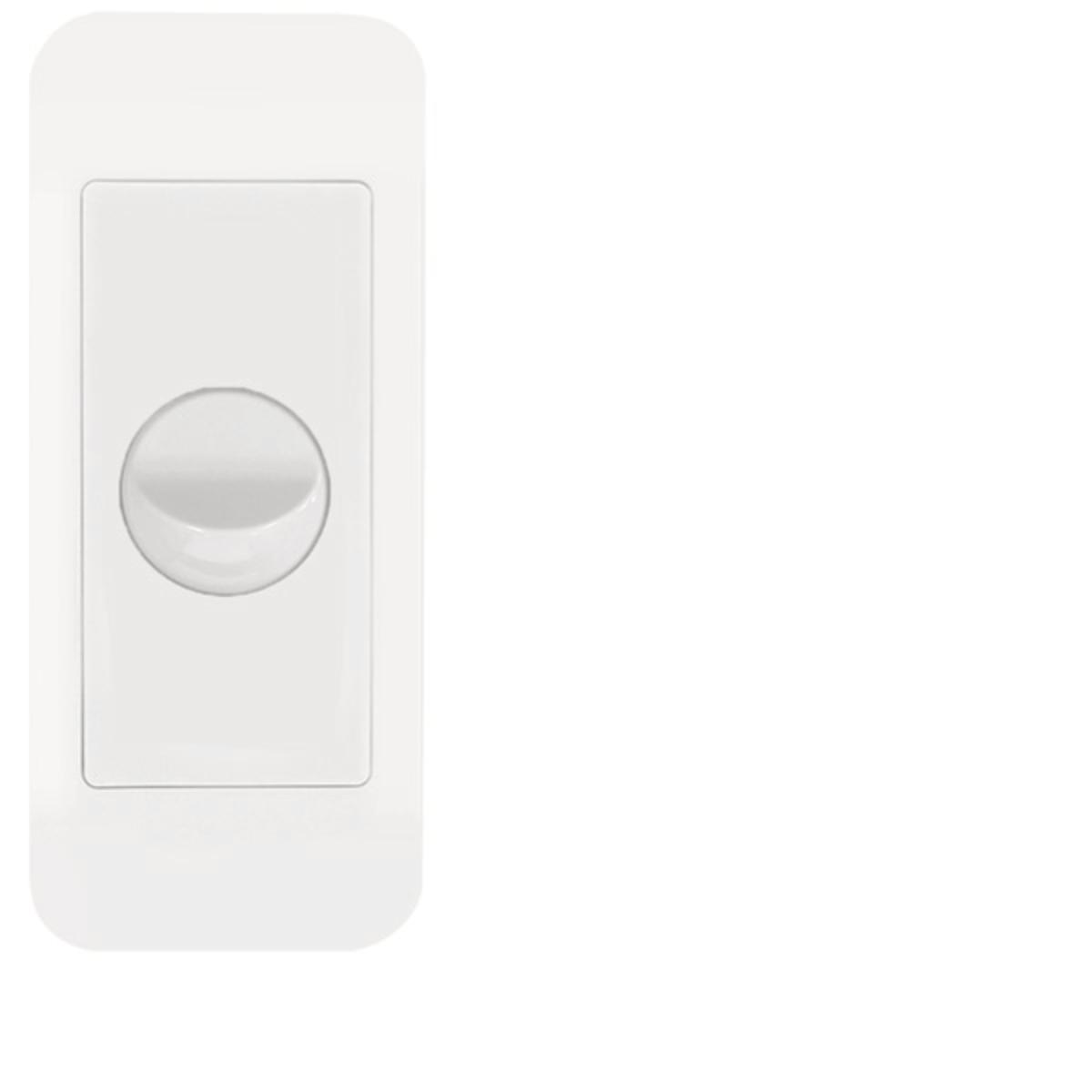 ALLURE ARCH SWITCH 1G 16A 2WAY GL/WHITE