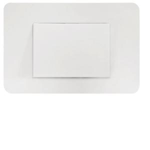 ALLURE BRUSH PLATE GLOSS WHITE ALLURE BRUSH PLATE GLOSS WHITE