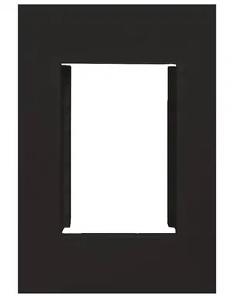 FINESSE MODULAR PLATE 3 MOD 1GANG M/BLK FINESSE MODULAR PLATE 3 MOD 1GANG M/BLK