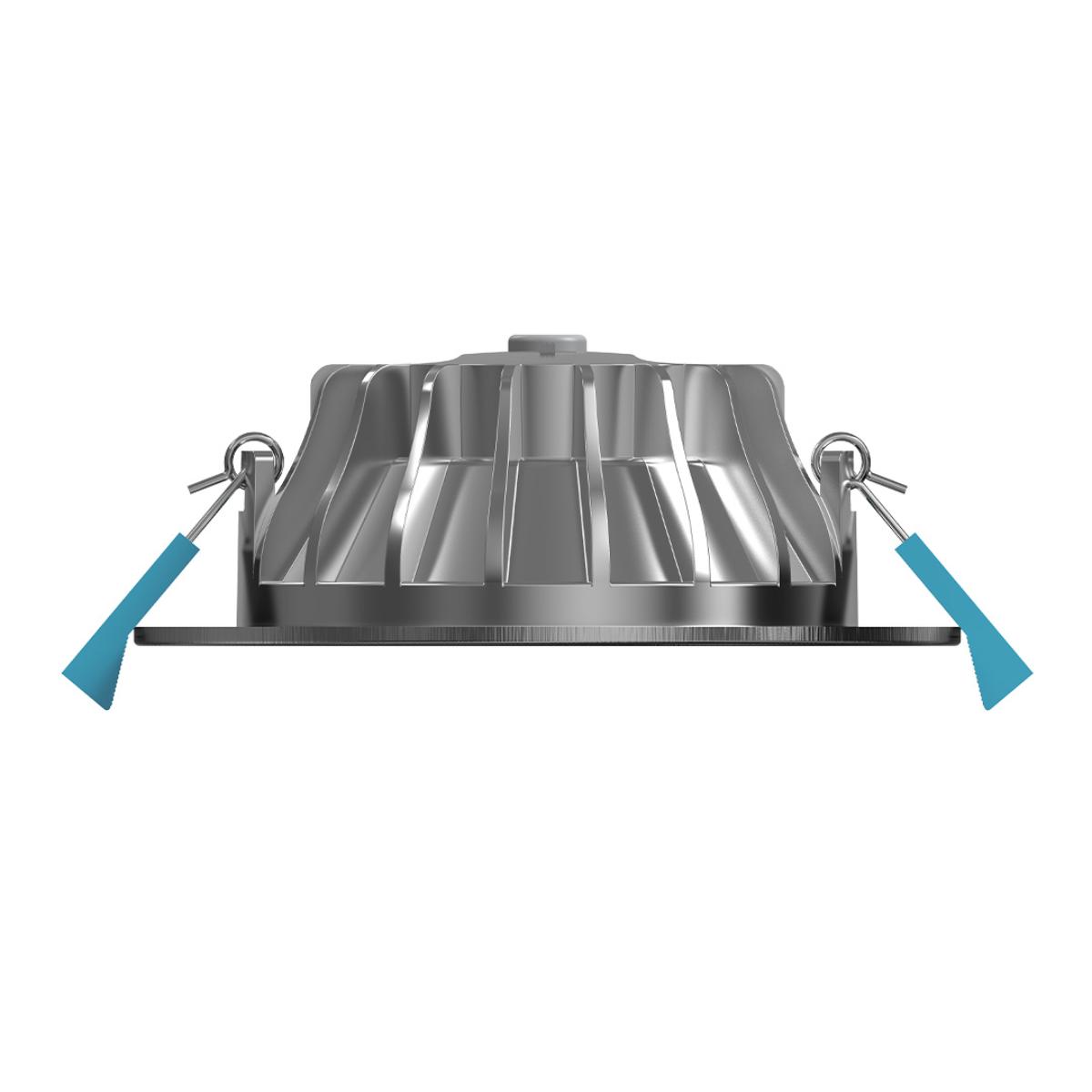 LED D/LIGHT AURORA FIXED 10W CCT NICKEL