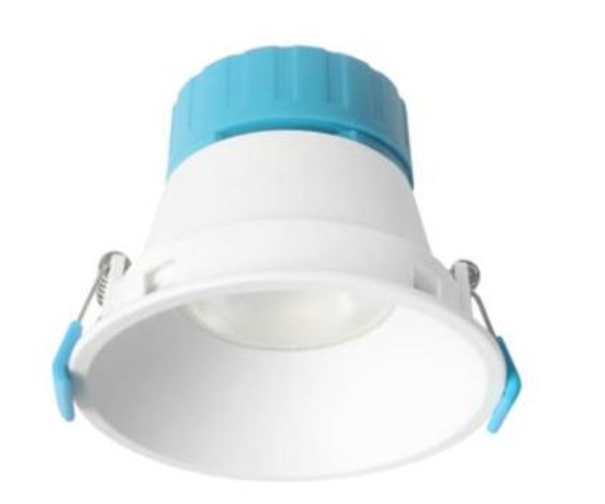 LED D/LIGHT DULAR FIXED 8W CCT WHT 90MM