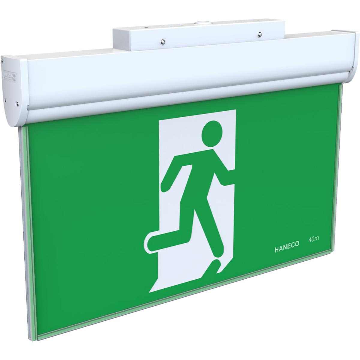 LED EMERG EXIT ESODO EDGE SURFACE MOUNT