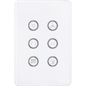 HESPERUS SMART P/B SWITCH 1 BUTTON WHITE HESPERUS SMART P/B SWITCH 1 BUTTON WHITE
