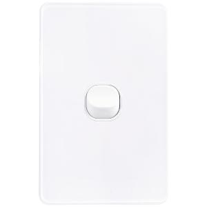 HESPERUS UNISON SWITCH 2G 10AX VERT WHT HESPERUS UNISON SWITCH 2G 10AX VERT WHT